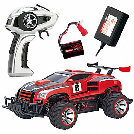 מכונית שלט 1/18 מקצועית 50 ק"מ CARRERA POWER MACHI מכונית שלט 1/18 מקצועית 50 ק"מ CARRERA POWER MACHI