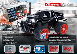 X מ.שלט 1/14 CARRERA FORD F-150 RAPTOR BLACK X מ.שלט 1/14 CARRERA FORD F-150 RAPTOR BLACK