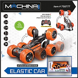 מכונית פעלולים 6 גלגלים ELASTICAR נטען מכונית פעלולים 6 גלגלים ELASTICAR נטען