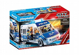 רכב משטרה להובלת אסירים 70899 (אורות וצלילים) רכב משטרה להובלת אסירים 70899 (אורות וצלילים)