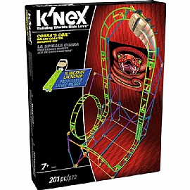 קונקס-רכבת פיתול הנחש 201 חל' K'NEX קונקס-רכבת פיתול הנחש 201 חל' K'NEX