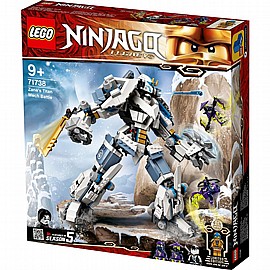 לגו קרב הטיטאן מק של זאין NINJAGO 71738 - קופסא פגומה לגו קרב הטיטאן מק של זאין NINJAGO 71738 - קופסא פגומה