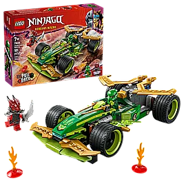 לגו נינג'ה גו - מכונית מירוץ במנגנון PULL BACK 71828 לגו נינג'ה גו - מכונית מירוץ במנגנון PULL BACK 71828