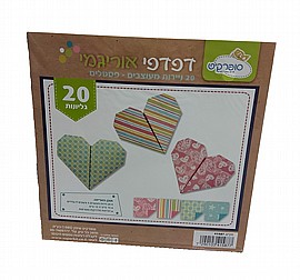 דפדפי אוריגמי 15X15 פסטלים דפדפי אוריגמי 15X15 פסטלים
