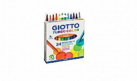 GIOTTO טוש טורבו קולור 24 גוונים GIOTTO תליה GIOTTO טוש טורבו קולור 24 גוונים GIOTTO תליה