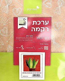 קיט רקמת תך קצר עציץ סוקולנט 20X20 ס"מ קיט רקמת תך קצר עציץ סוקולנט 20X20 ס"מ