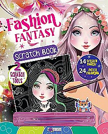 חוברת FASHION FANTASY סקאץ' פאד חוברת FASHION FANTASY סקאץ' פאד