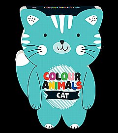 חוברת COLOUR ANIMALS קוף חוברת COLOUR ANIMALS קוף