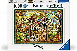 פאזל - 1000 חלקים - העולם הקסום של דיסני פאזל - 1000 חלקים - העולם הקסום של דיסני