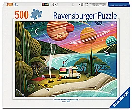 פזל 500 חל' - אתר קמפינג מעניין, איור פזל 500 חל' - אתר קמפינג מעניין, איור