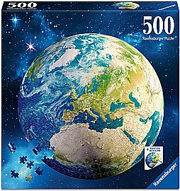 פזל 500 חל' עגול - כדור הארץ פזל 500 חל' עגול - כדור הארץ