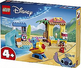 לגו דיסני - כיף על החוף עם לילו וסטיץ' 43280 לגו דיסני - כיף על החוף עם לילו וסטיץ' 43280