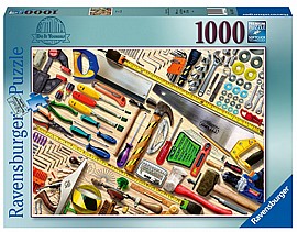 פזל 1000 חלקים - אוסף כלי עבודה פזל 1000 חלקים - אוסף כלי עבודה