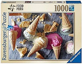 פזל 1000 חלקים - גביעי גלידה צבעונית פזל 1000 חלקים - גביעי גלידה צבעונית