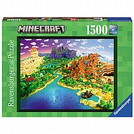 פזל 1500 חלקים מיינקראפט פזל 1500 חלקים מיינקראפט