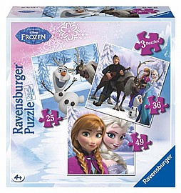 שלוש פזלים בקופ'-FROZEN שלוש פזלים בקופ'-FROZEN