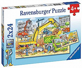 פזל 2X24 מכונות עבודה באתר פזל 2X24 מכונות עבודה באתר