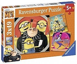 פזל 3X49 המיניונים 3 פזל 3X49 המיניונים 3