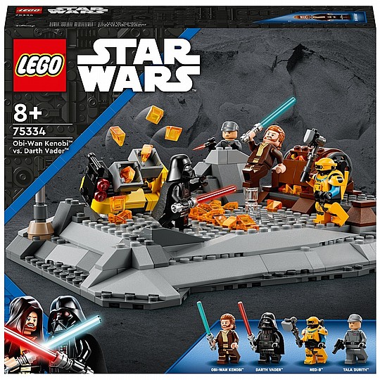 ���  LEGO Star Wars 75333 OBI-WAN KENOBI VS DARTH VADER
