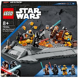 לגו LEGO Star Wars 75333 OBI-WAN KENOBI VS DARTH VADER לגו LEGO Star Wars 75333 OBI-WAN KENOBI VS DARTH VADER