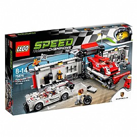 PORSCHE 919 HYBRID and 917K PIT L PORSCHE 919 HYBRID and 917K PIT L