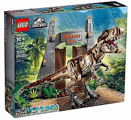 לגו JURASSIC PARK TREX RAMOAGE לגו JURASSIC PARK TREX RAMOAGE