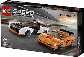 לגו ספיד - מקלארן סולוס GT ו- F1 LM 76918 לגו ספיד - מקלארן סולוס GT ו- F1 LM 76918