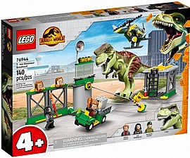 לגו JURASSIC PARK 76944 בריחת הטי רקס לגו JURASSIC PARK 76944 בריחת הטי רקס