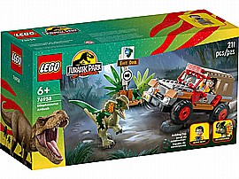 לגו JURASSIC PARK 76958 פארק היורה מארב הדילופוזאורוס לגו JURASSIC PARK 76958 פארק היורה מארב הדילופוזאורוס