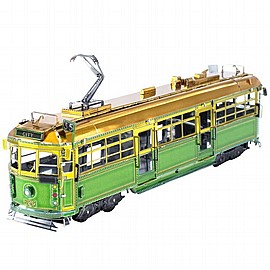קרון חשמלית צבעוני להרכבה ממתכת METAL EARTH קרון חשמלית צבעוני להרכבה ממתכת METAL EARTH