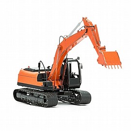 טרקטור מחפר להרכבה ממתכת צבעונית METAL EARTH טרקטור מחפר להרכבה ממתכת צבעונית METAL EARTH
