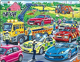 פאזל מכוניות 126 חלקים פאזל מכוניות 126 חלקים
