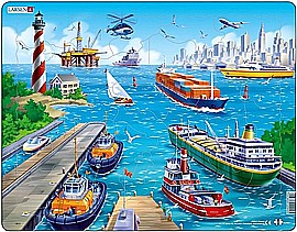 פאזל בנמל 35 חלקים פאזל בנמל 35 חלקים