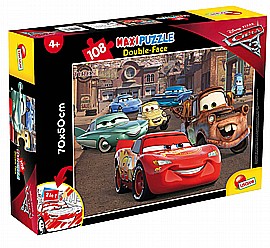 פזל רצפה 108 חלקים - מכוניות 3 CARS פזל רצפה 108 חלקים - מכוניות 3 CARS