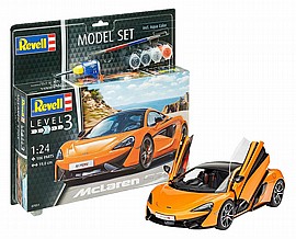 REVELL - מכונית מקלרן 570S כתומה REVELL - מכונית מקלרן 570S כתומה