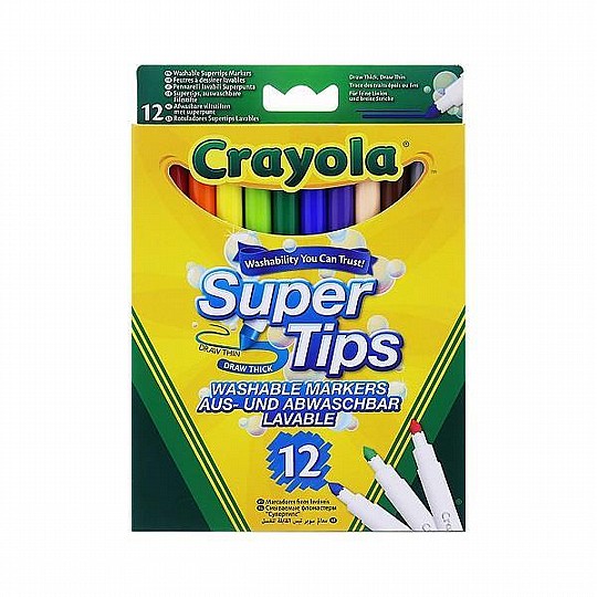 ����� 12 ����� �������� CRAYOLA