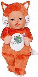 בייבי בורן בובת יד רכה 26 ס''מ Baby Born - שועל בייבי בורן בובת יד רכה 26 ס''מ Baby Born - שועל