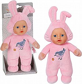 בובת בייבי בורן רכה 18 ס''מ Baby Born - ארנב/דובי/כלב בובת בייבי בורן רכה 18 ס''מ Baby Born - ארנב/דובי/כלב