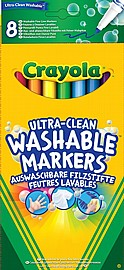 ערכה 8 טושים דקים CRAYOLA ערכה 8 טושים דקים CRAYOLA