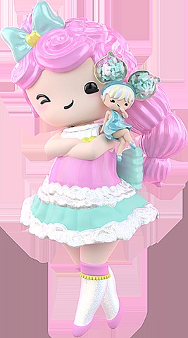 ���� ���� - SECRET CRUSH - ������ SUNDAE SWIRL ����� WINNIE WAFFELCONE