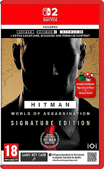 HITMAN WORLD OF ASSASSINATION - SIGNATURE EDITION NDS2