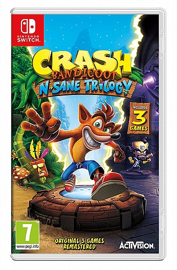 CRASH BANDICOOT TRILOGY NINTENDO SWITCH 