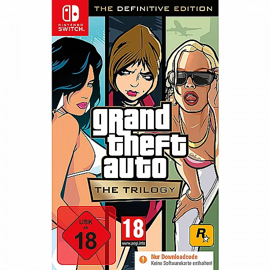 GTA - GRAND THEFT AUTO: THE TRILOGY � THE DEFINITIVE EDITION NINTENDO SWITCH 