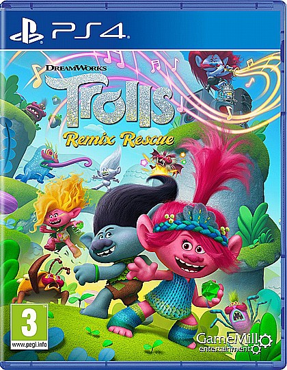 PS4 DREAMWORKS TROLLS REMIX RESCUE