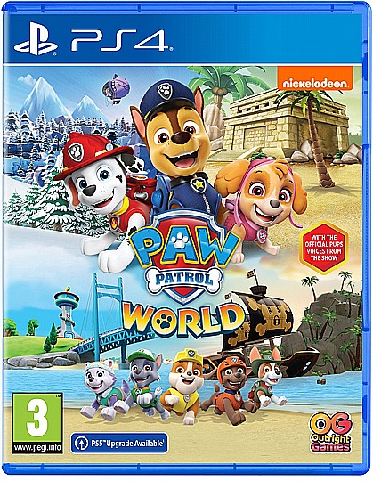 PS4 PAW PATROL WORLD