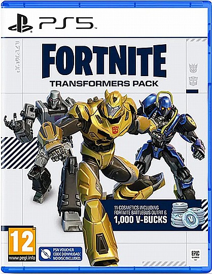 PS5 FORTNITE TRANSFORMERS PACK