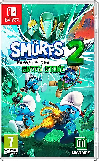 NINTENDO SWITCH THE SMURFS 2 THE PRISON OF THE GREEN STONE
