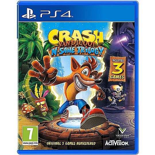 CRASH BANDICOOT N.SANE TRILOGY PS4