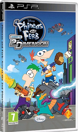 PHINEAS AND FERB ACROSS THE 2ND DIMENSION PSP