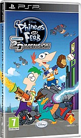 PHINEAS AND FERB ACROSS THE 2ND DIMENSION PSP PHINEAS AND FERB ACROSS THE 2ND DIMENSION PSP